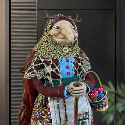 Final 3 Hours: 60%OFF🔥🧙Handmade Kitchen Witch Doll