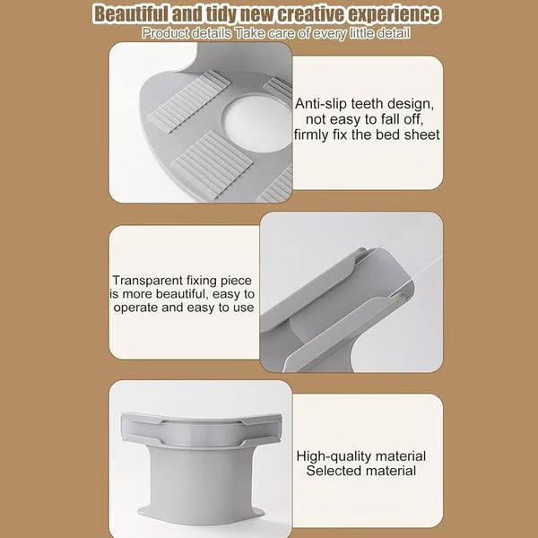 Bed Sheet Grippers 4 PCS Non-slip Sheet Holders